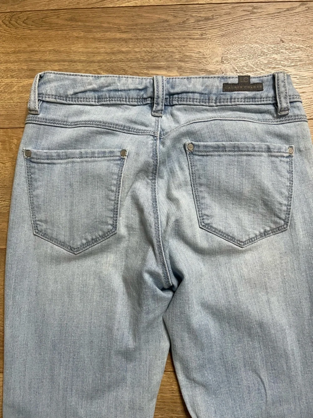 LC Lauren Conrad Light Blue Straight Leg Jeans